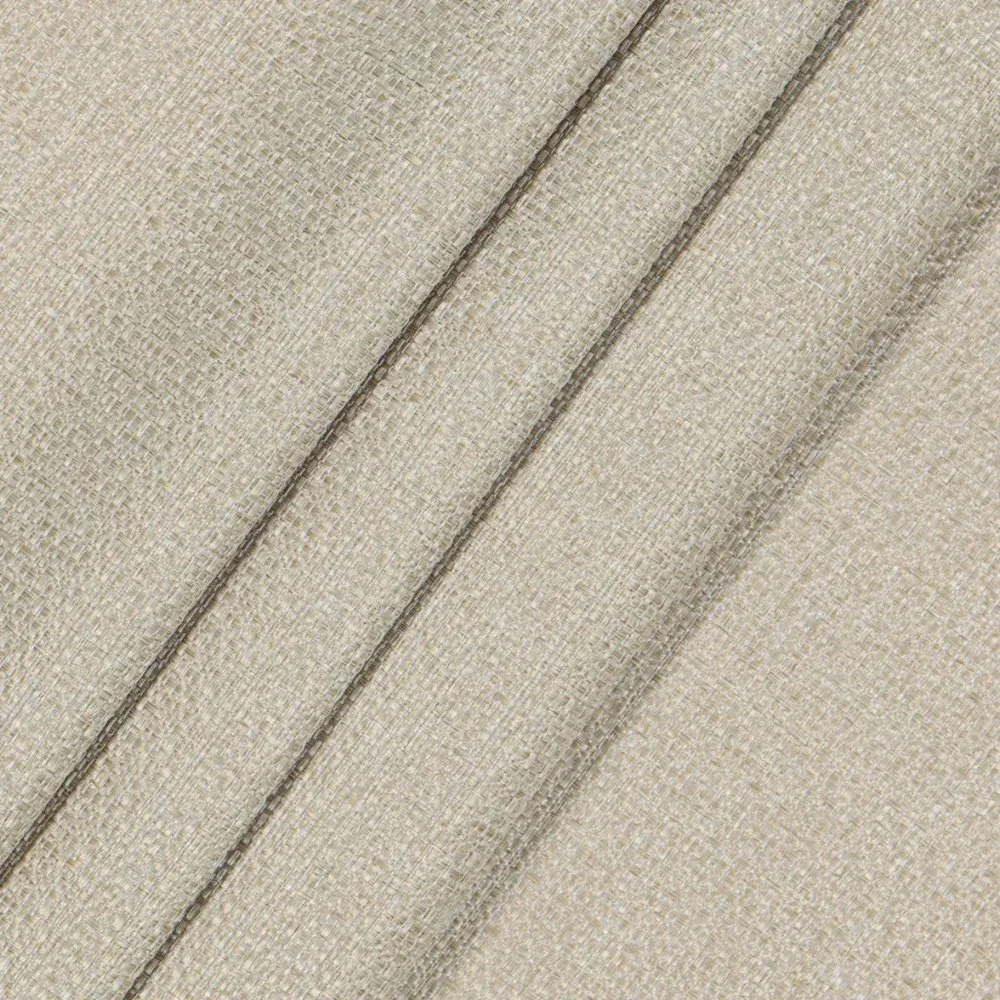 Eclipse Blackout 40x63 Desmond Flax Basketweave Grommet Gold Beige Curtain